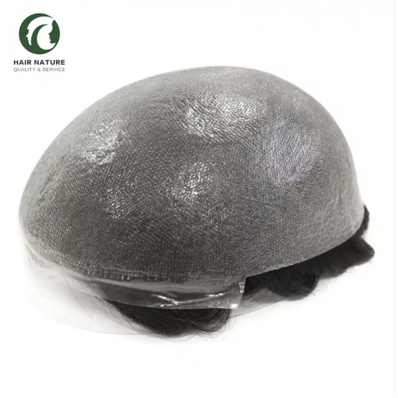 NG™ Ultra-Invisible Men's Hair System – 0.02mm Super Thin Skin Full PU Base