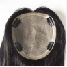 EliteSilk™ European Remy Human Hair Topper – Ultra-Realistic Silk Base for Advanced Thinning