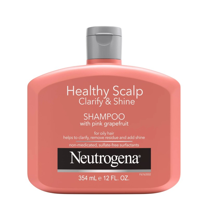 Neutrogena Exfoliating Shampoo for Oily Hair & Scalp with Pink Grapefruit