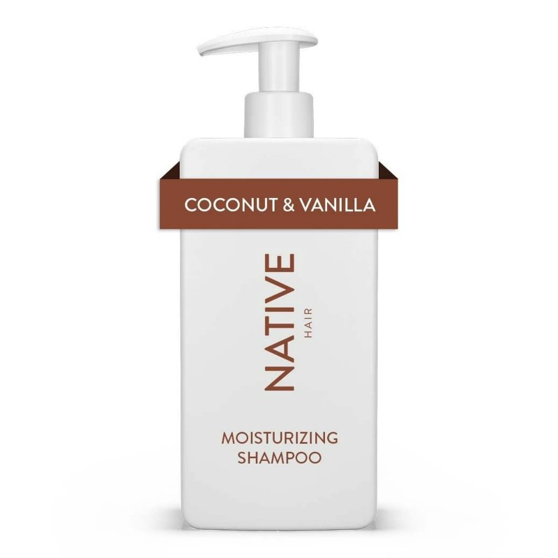 Native Moisturizing Shampoo, Coconut & Vanilla, Sulfate & Paraben Free
